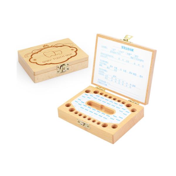 Baby Hair Deciduous Tooth Keepsake Box Collection Souvenir Personality Gift
