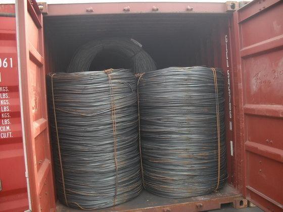 SAE 1008 Alloy Steel Wire Coil 2.2 - 3.5 Mt / Coil Weight 14 Mm