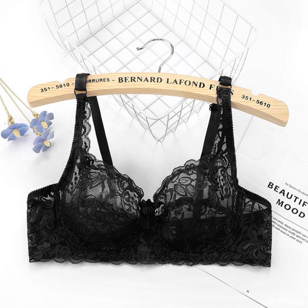 Wholesale Women Lace Bra B Cup High Quality 2025 New Design Welcome Inquiry Online on Any Time Lace Women Underwire Bra