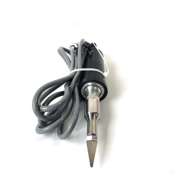 ultrasonic cutting knife for plastic and rubber 35khz 300W handheld ultrasonic knife Long Lifespan High Frequency Welding Machine Plastic / Rubber Cutting Knife