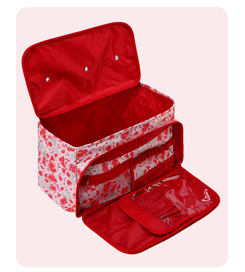 Large Capacity Home Storage Bag With Customizable Design And Wipe Clean Fabric