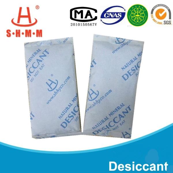 Mildew Resistance Activated Clay Desiccant , Calcium Chloride Desiccant DMF Free