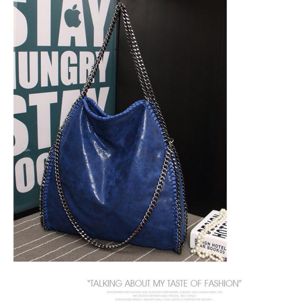 Chains Shoulder Bags Woman's Handbag Changeable PU Leather Bags Brand Design Bag