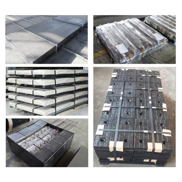 Bin Liner Alloyed Anti Wear Composite Steel Plate Chromium Carbide Wear Hardfacing