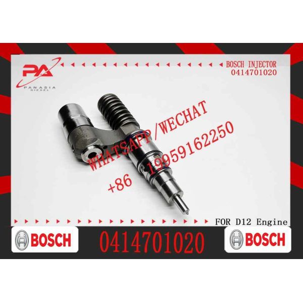 Diesel Unit Fuel Injector 0414701080 0414701020 0414701028 0414701081 1440580 2146271 0574394 for DC12 DC16 Engine