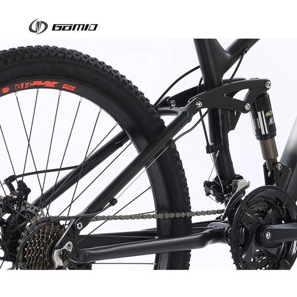 GOMID Four Link Soft Tail Mountain Bike MTB Gear Cycle OEM Bisiklet Full Suspension Bicicletas Custom Bicycle Bisiklet OEM