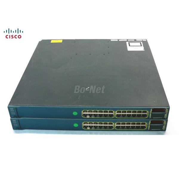 24X 10/100/1000 Poe Ports Used Cisco Switches WS-C3560E-24TD-S Managed Network Type