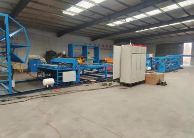 Feeding Aperture 50*50mm Steel Coil Wire Mesh Making Machine Line Automatically