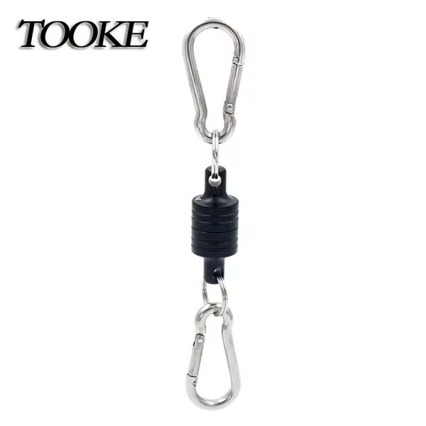 Quick Release Aluminium Alloy Magnetic Diving Hose Holder for Secure Octopus Keeper