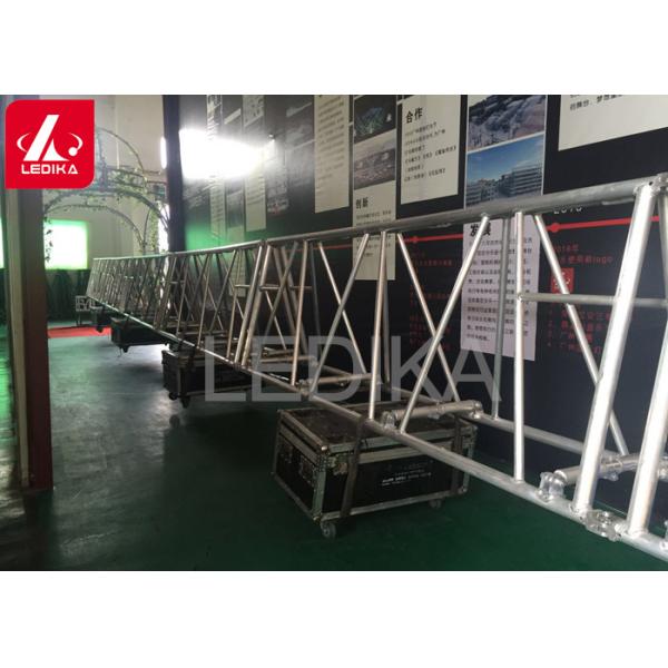 Customized Shaped Folding Exhibit Truss Outdoor / Indoor Events DJ Truss Stand