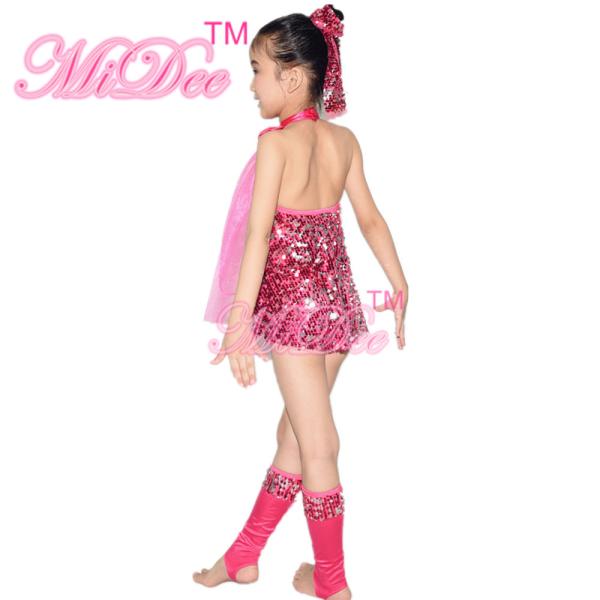 Kids Jazz & Tap Dance Costumes Short Tight Dance Pants Dress Party Dresses