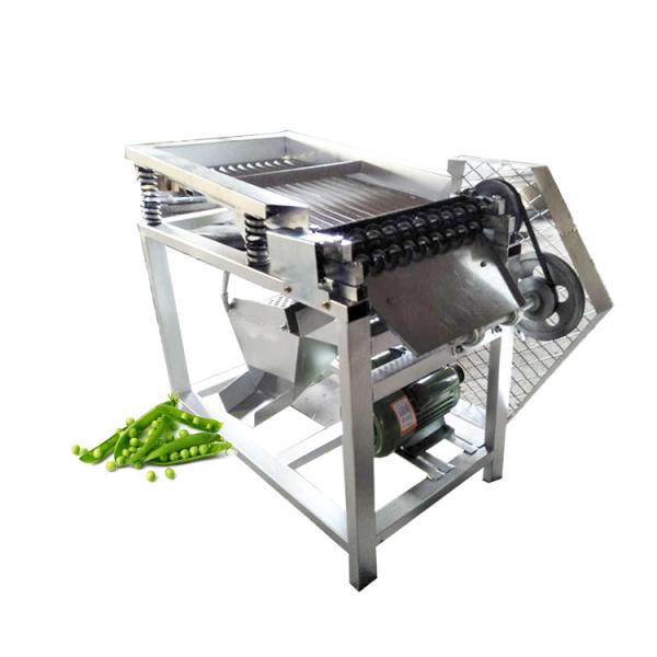 High Productivity Fruit Vegetable Processing Equipment Green Pea Sheller