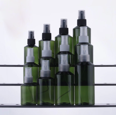 бутылка ЛЮБИМЦА крышки прессы 300ml янтарная для Skincare