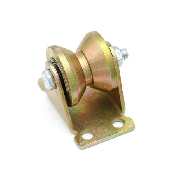 V Type Groove Wheel Yellow Zinc-Plated V -Groove Wheel Sliding Gate Wheels