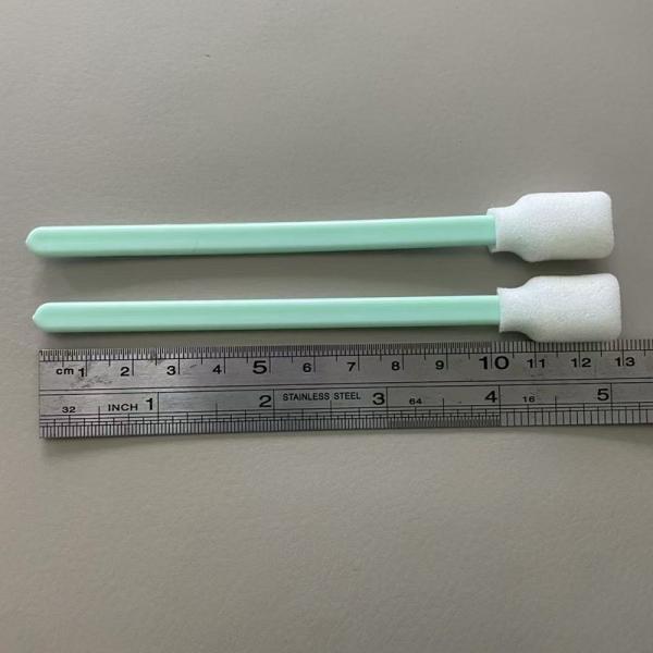 Hisopo de limpieza de espuma TX707, mango de polipropileno de 128 mm