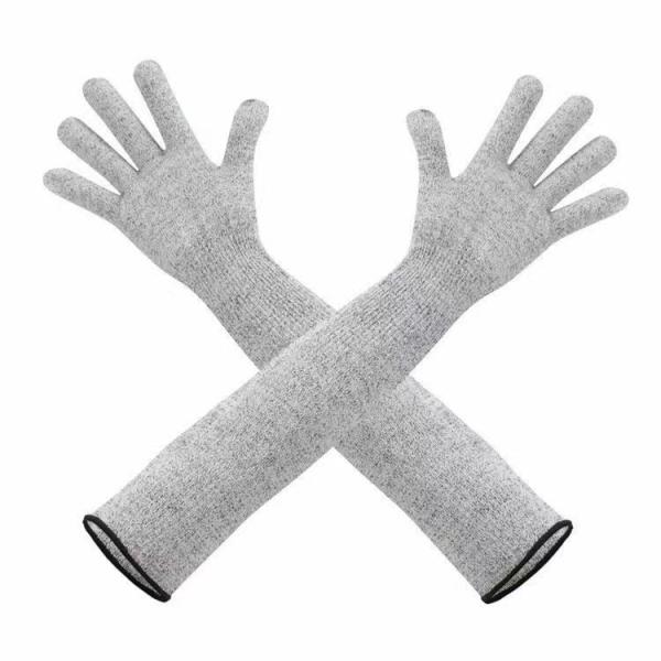 Luvas de mangas de proteção resistentes ao corte HPPE