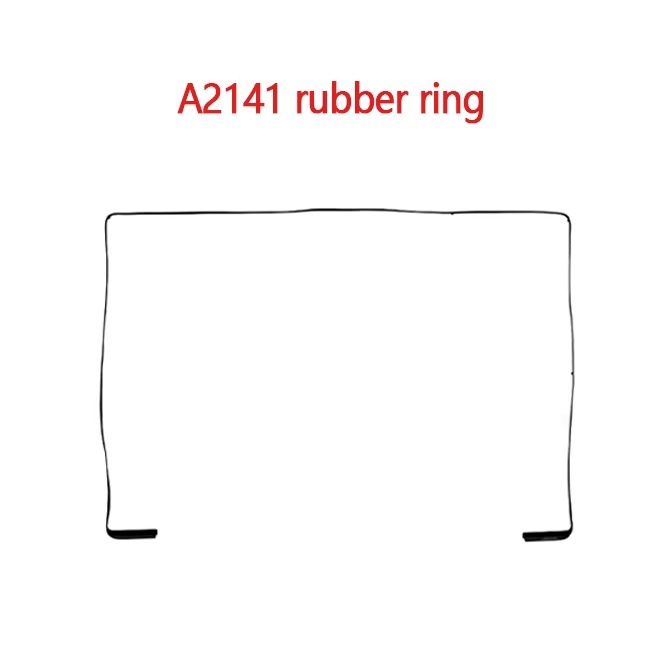 Perfect-Level Fit Durable Rubber Material LCD Screen Front Bezel Rubber Ring for MacBook Pro 16” A2141 with Improved Screen Protection