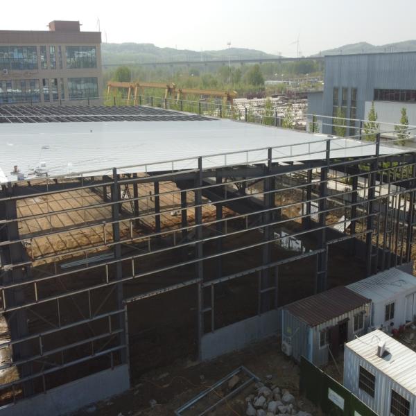Custom Prefab Steel Structure Warehouse with Wind Resistance Grade 12