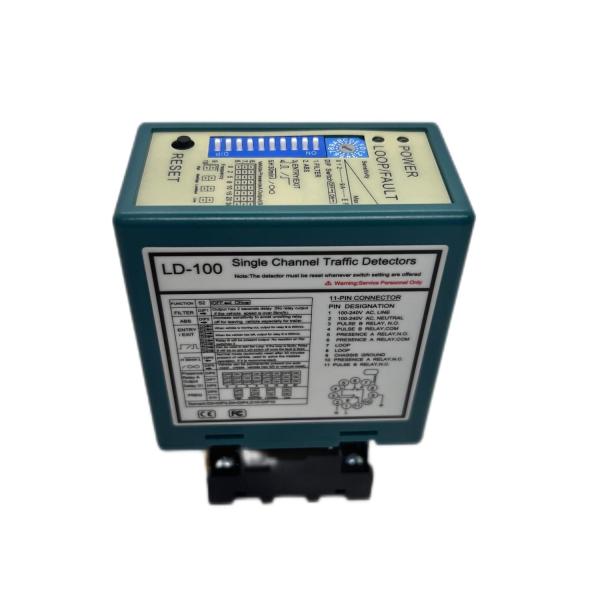 High-Performance Vehicle loop Detector Single Channel Fast Response & Reliable
