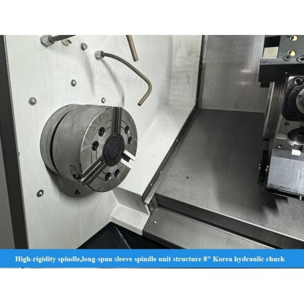 Slant Bed CNC Lathe HTC30H High-Precision Processing Of Various Small-Sized Parts CNC Lathe Bar Feeder
