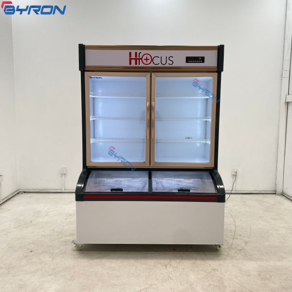 Customizable Commercial Glass Door Freezer Multi Purpose C Store Coolers