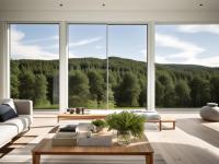 fenêtres en aluminium pour la maison coulissantes remplies d'argon