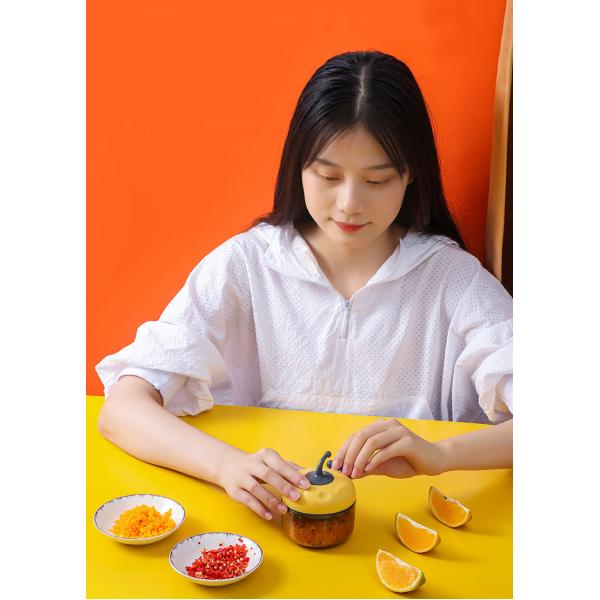 Stainless Steel Kitchen Gadgets Food Chopper Garlic Meat Grinder Mini Garlic Press Vegetable Chopper Masher