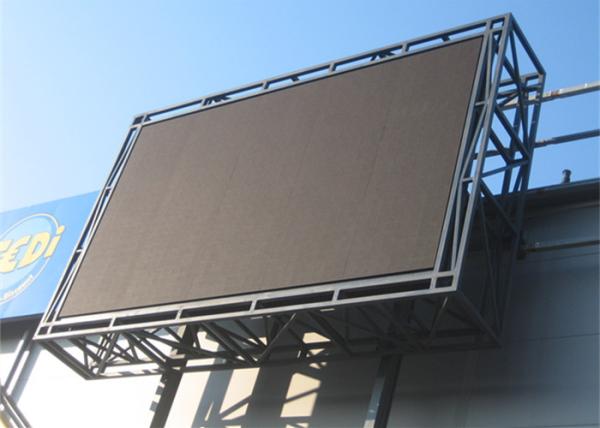 IP65 MBI5124 P8mm P10mm led video screen Advertising Outdoor High brightness