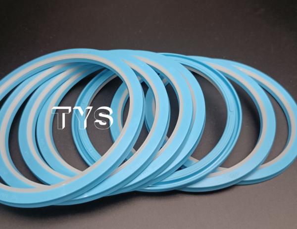 95x110.5x6.3 size blue&White High Quality Buffer Ring Seal For Excavator Hydraulic Rod china suppier Seal HBY