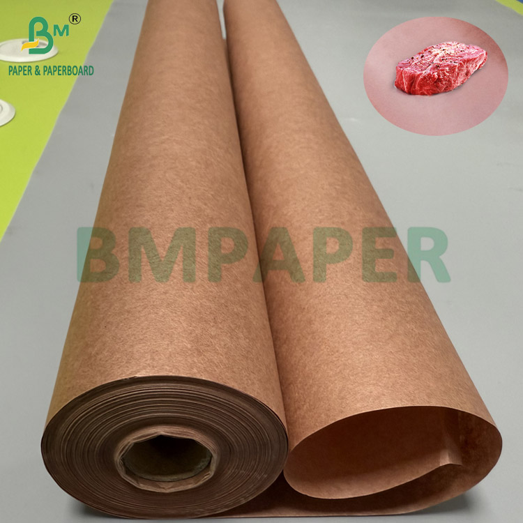 Pink Butcher Paper Roll For Meat Wrapping Paper 70g 60g 24inches By 175feet Розовая бумага для мясной упаковки 70 грамм 60 грамм 24 дюйма на 175 футов