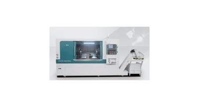 15KW CNC Horizontal Lathe Machine Dual Spindle Inclined Bed Bilateral Precision Cutting