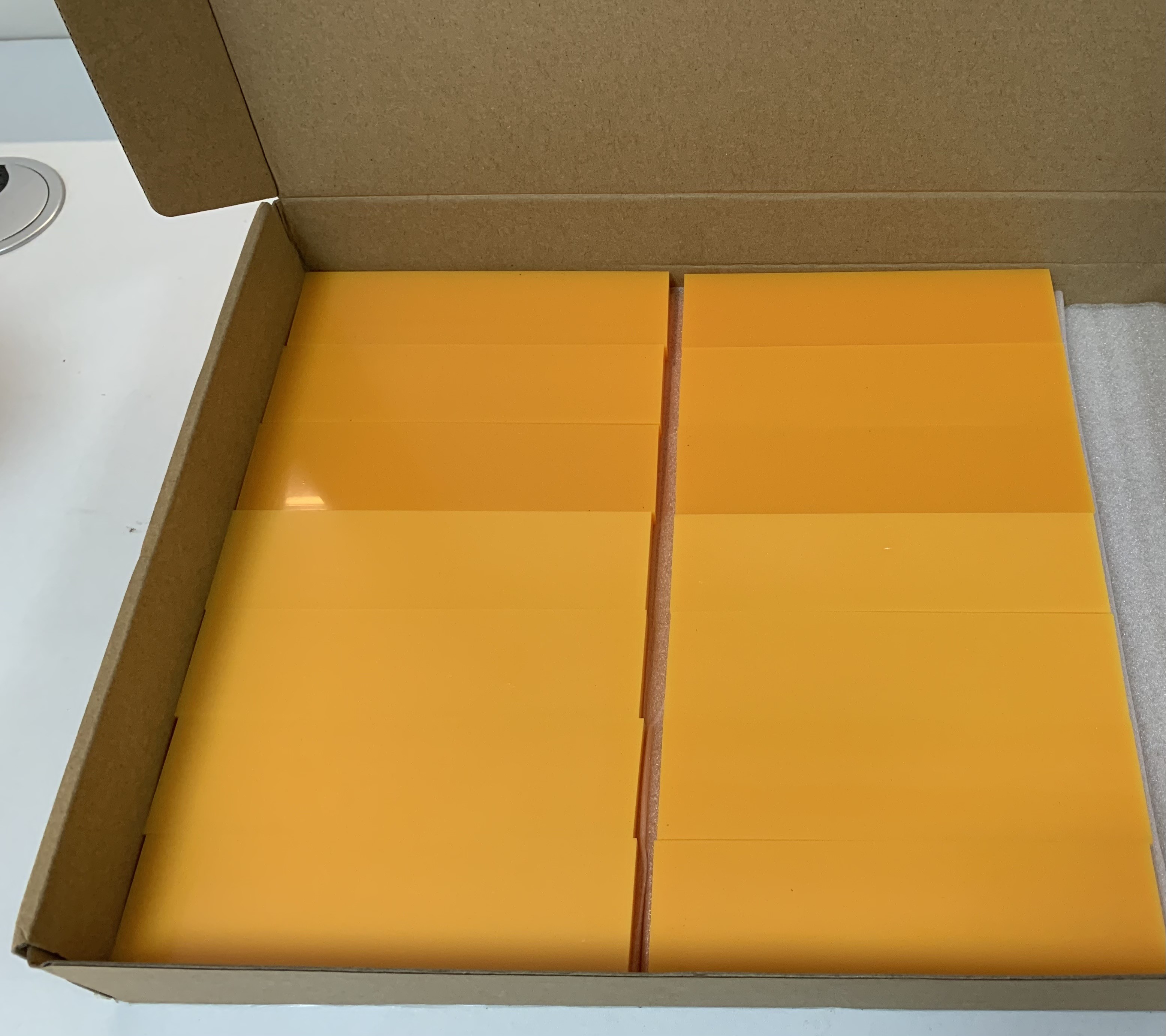 Durable Silk Screen Squeegee Blades Solvent Resistant Polyurethane Squeegee For Screen Printing