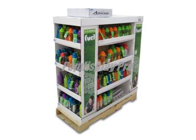 Elegant Lightweight Retail Shipper Display 4 Sided End Cap Shelf Eco Friendly