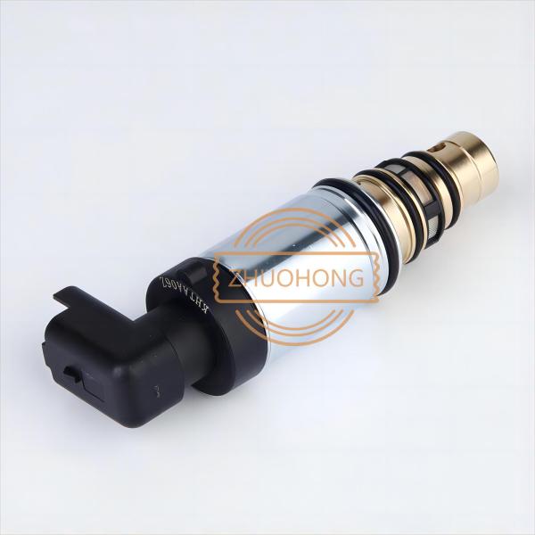 White AC Compressor Electric Control Valve for Sanden 6C12 Compressor 12v DC