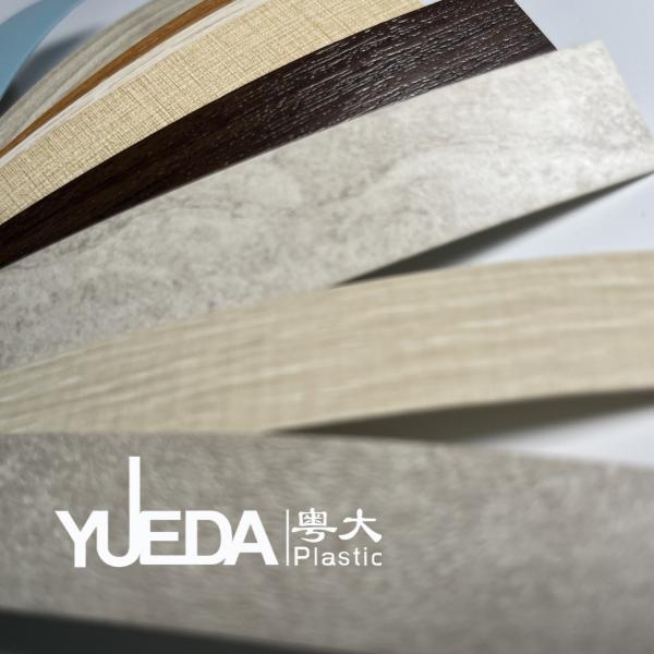 Stylish Gray Edge Banding Edging Strip For Kitchen Units Checkered Texture M9589