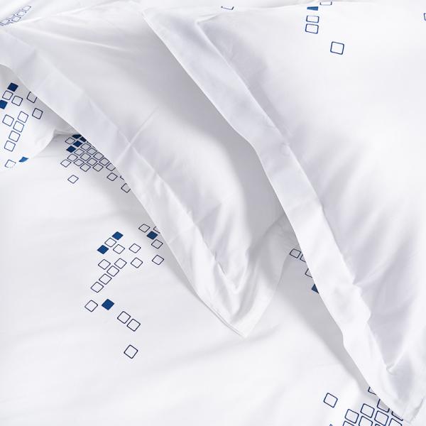 Woven Bed Linen Hotel Bedding Sets Cotton Single Queen Printed 100% Cotton