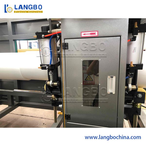 HDPE Pipe Production Line With High Torque Single Screw Extruder