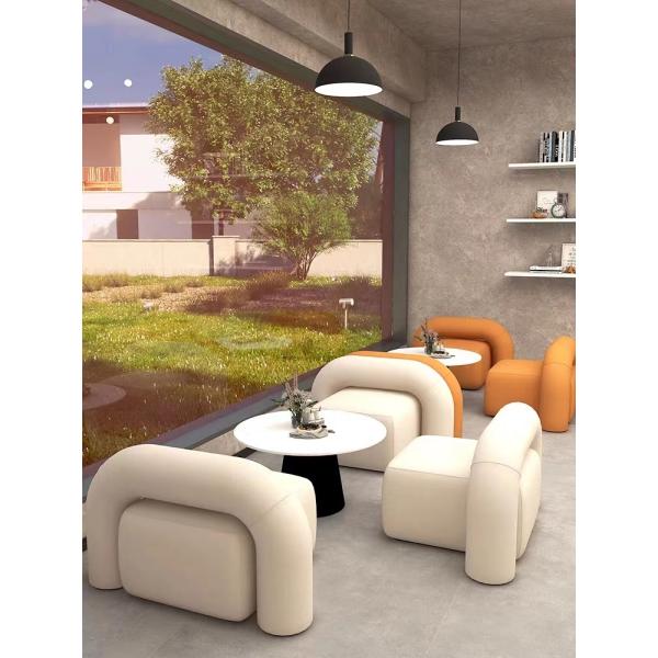 Star Hotel Lobby Furniture Leisure Sofas Chairs Tables Custom Regular Size
