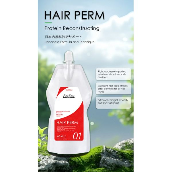 Salon Collagen Repair Damage Hair Protein Treatment Keratin Hair Perm With Private Label