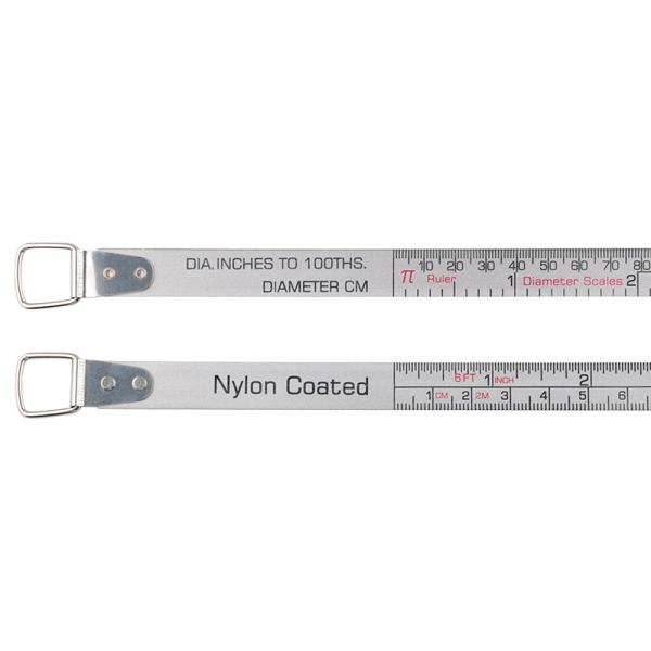 TH 100 ruban métrique de diamètre de 2 mètres, bande métrique impériale de circonférence de tuyau