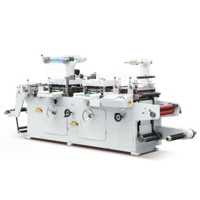 Vitesse moyenne de découpage de machine de couche horizontale d'autocollant automatique de label