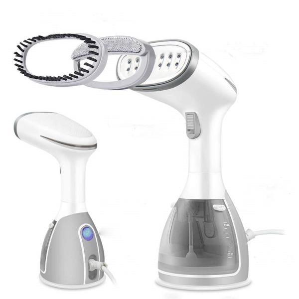 Swiveling Power Cord Mini Handheld Garment Steamer for Quick and Easy Wrinkle Removal