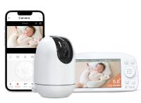Tuya 4K Video Baby Monitor With App Home Security Motion Detection Night Vision Temperature Alarm