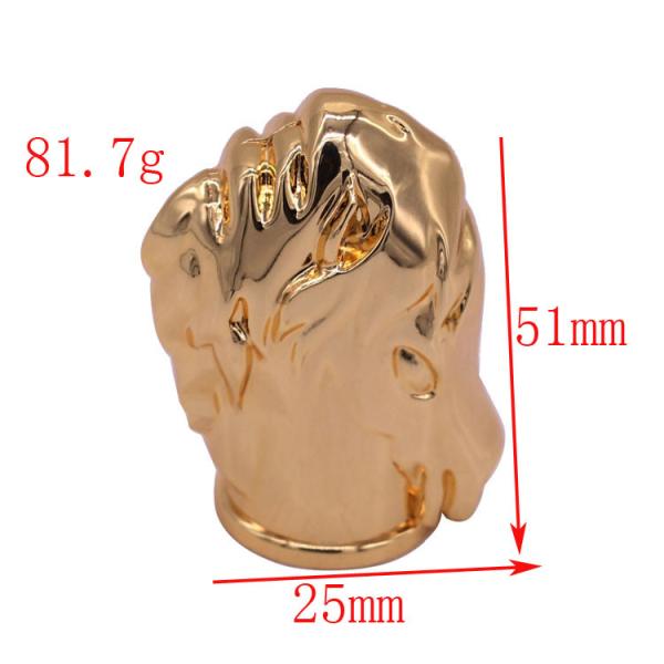 Animal Horse Zinc Alloy Zamac Perfume Cap For Refillable Perfume Bottle