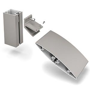 Louvre Standard Aluminium Extrusion Profiles