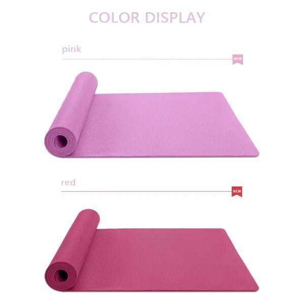 183*61*0.6cm Exercise Yoga Mat EVA Material Foam Yoga Mat Eco Friendly
