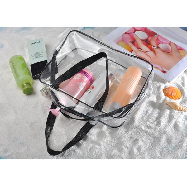 ODM PVC Cosmetic Bag Organizer Clear Toiletry Bag Set For Lady