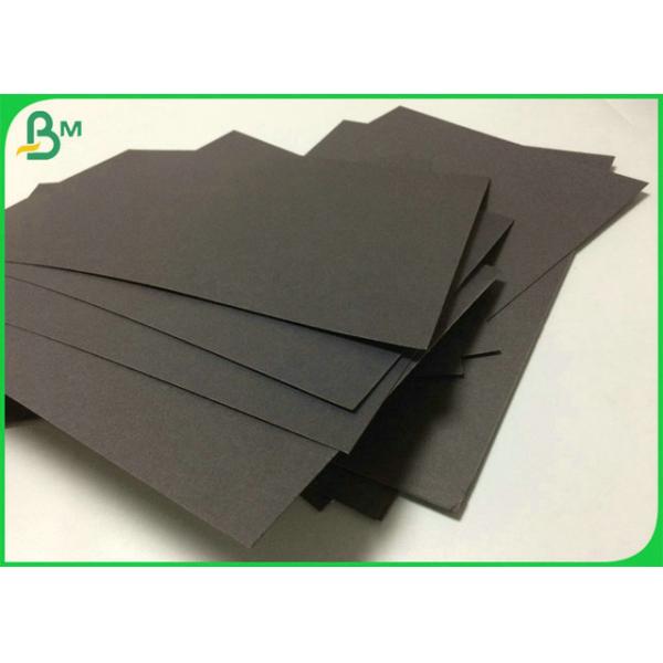 SGS Certified 400GSM 450GSM Uncoated Solid Black Cardboard For Gift Package Paper SGS Certified 400GSM 450GSM Uncoated Solid Black Cardboard For Gift Package Paper