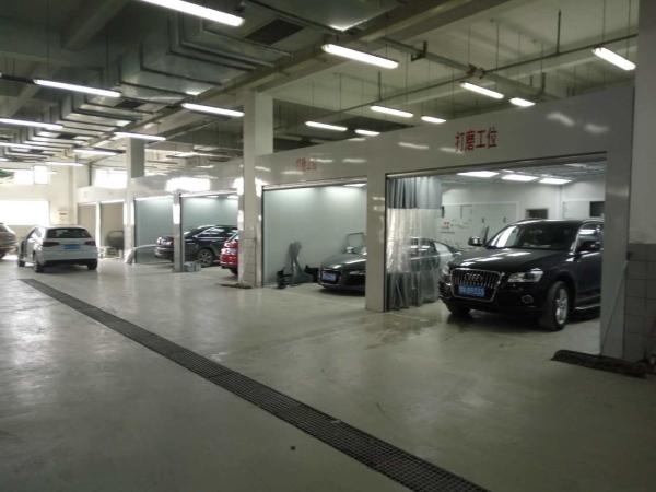 Metal Painting Line For Training Centre Auto Sheet Metal White Color For Car Repair