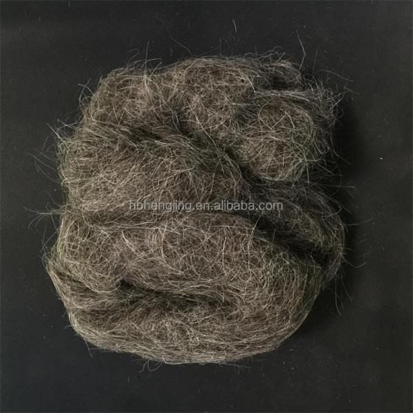 Scoured Chinese  White /grey Goat Hair Waste